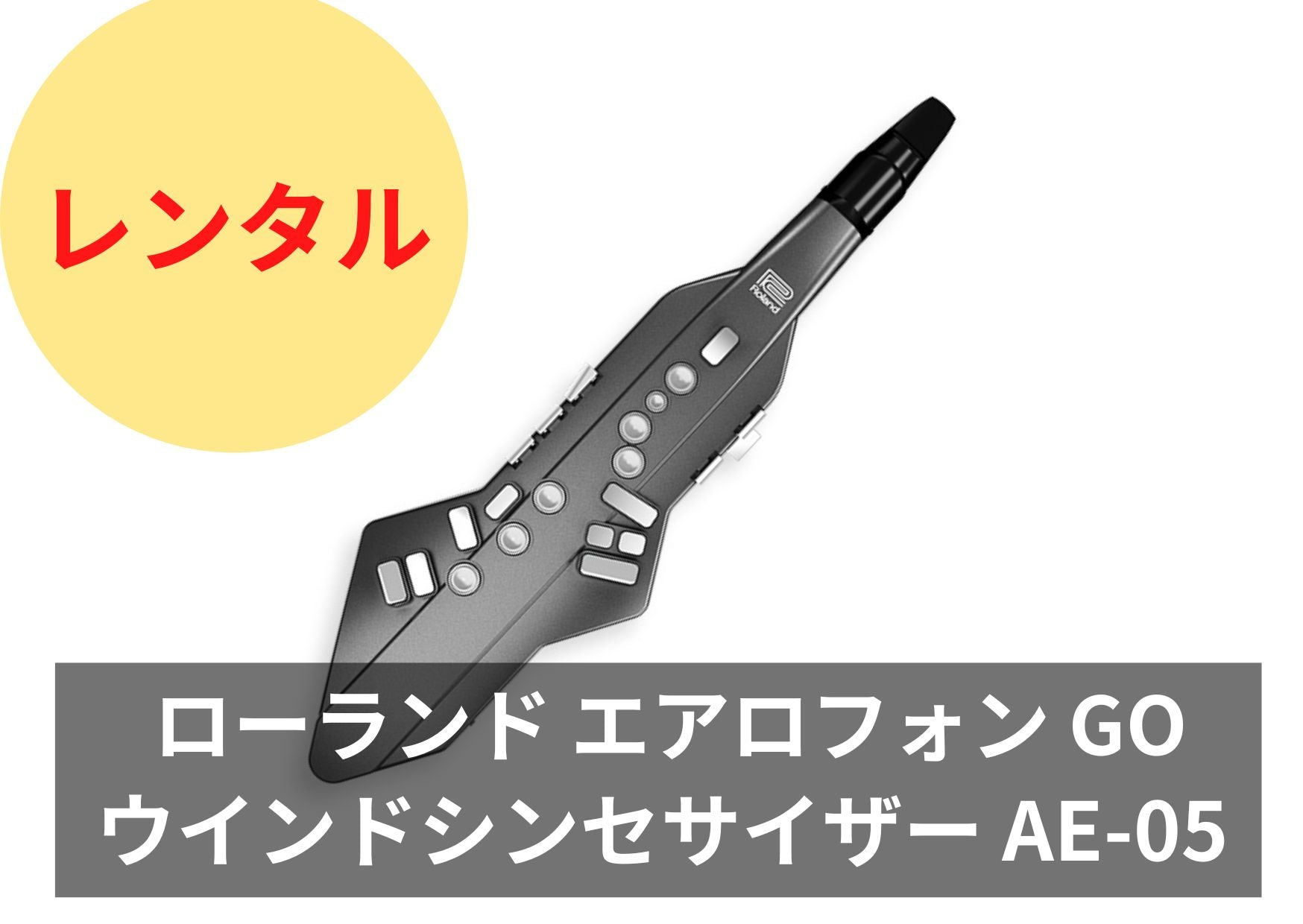新品】レンタル楽器 Roland ローランド エアロフォン GO ウインド 