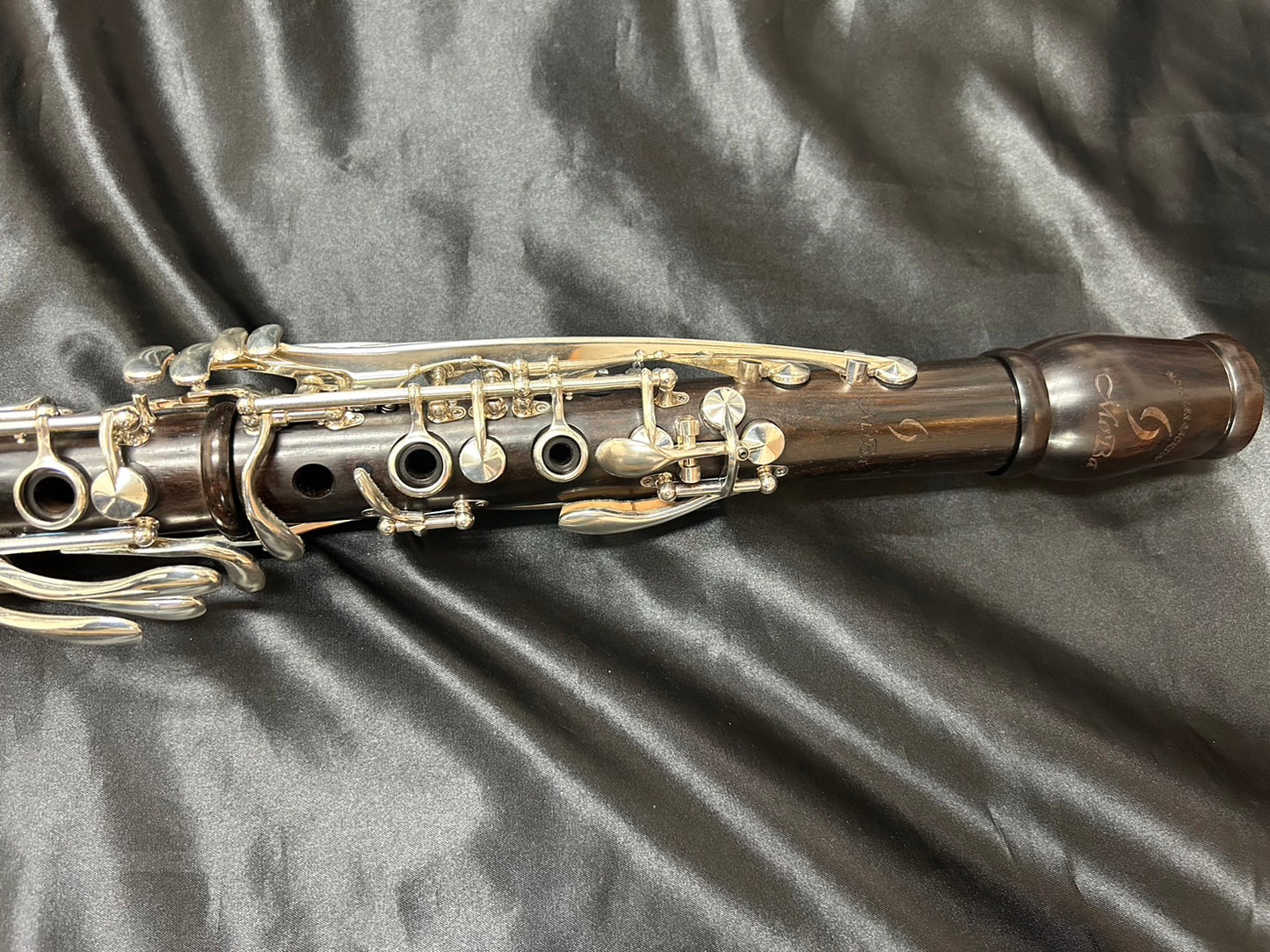 中古 バックーン Backun MoBa モバ  B♭Clarinets B♭クラリネット  キィ銀メッキ
