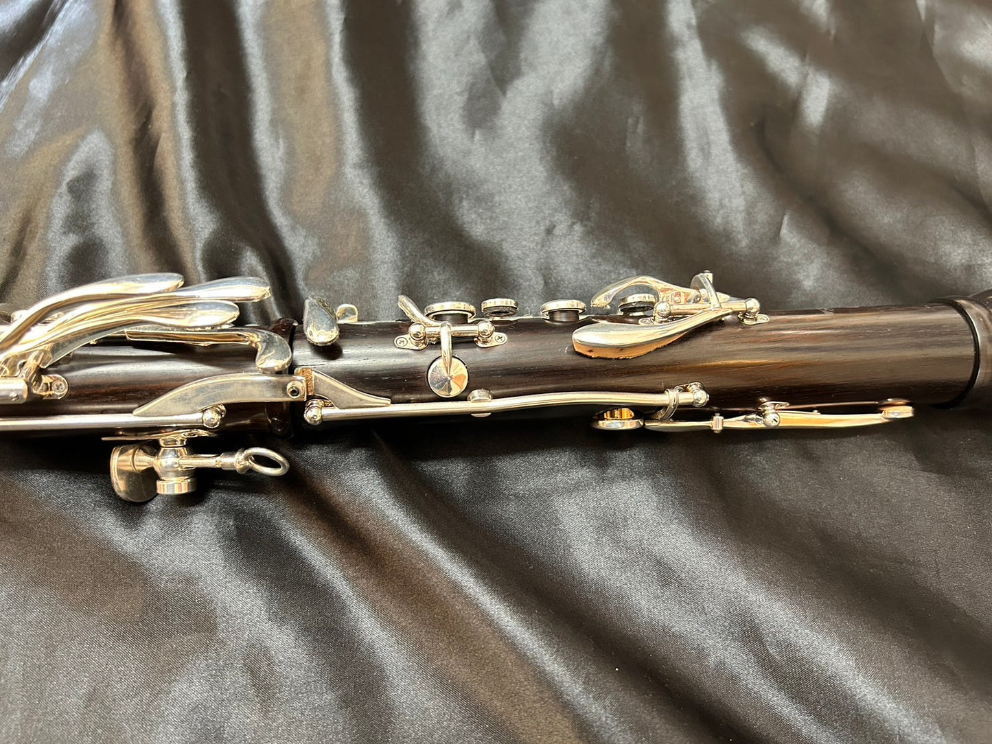 中古 バックーン Backun MoBa モバ  B♭Clarinets B♭クラリネット  キィ銀メッキ