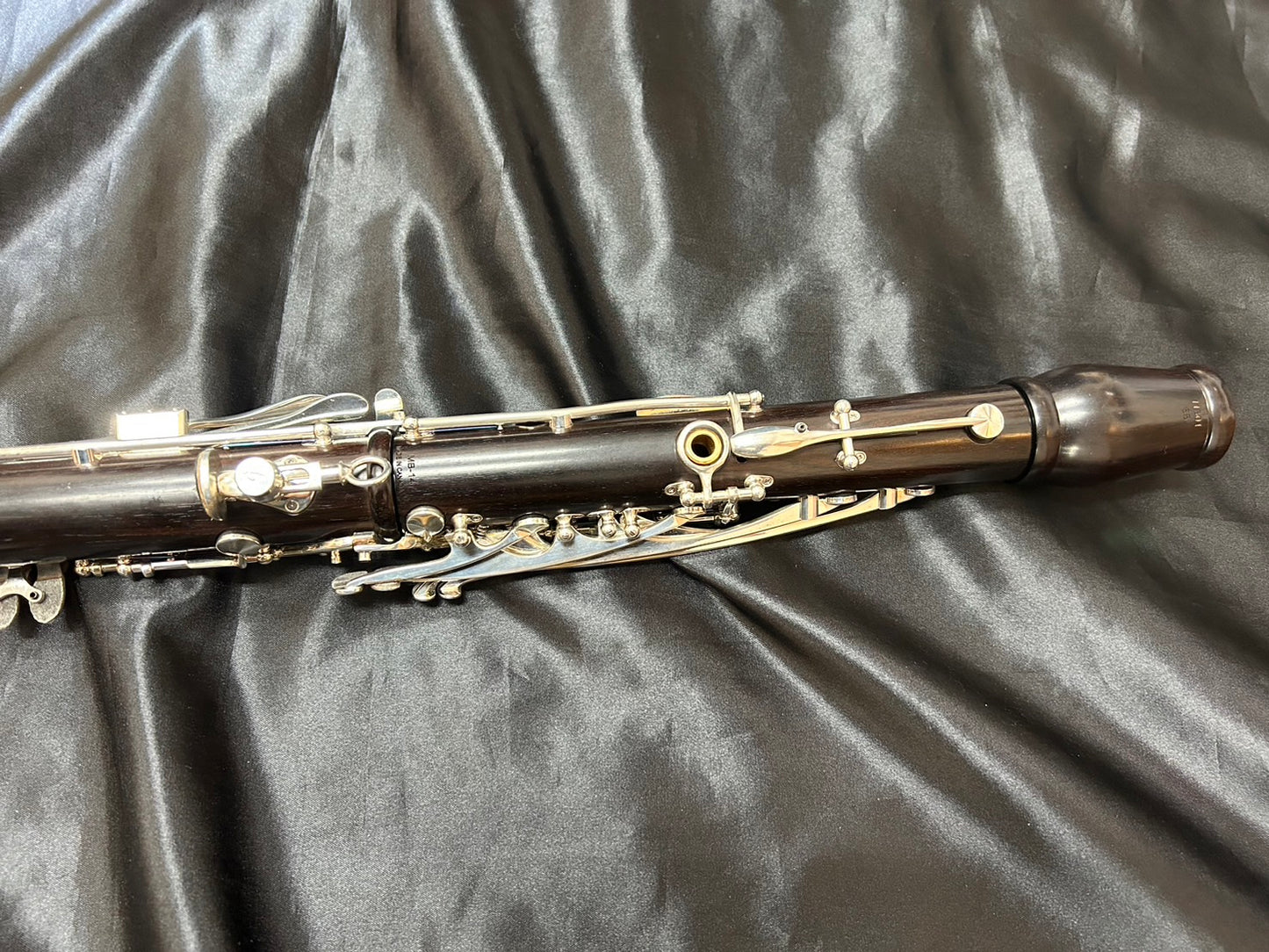 中古 バックーン Backun MoBa モバ  B♭Clarinets B♭クラリネット  キィ銀メッキ