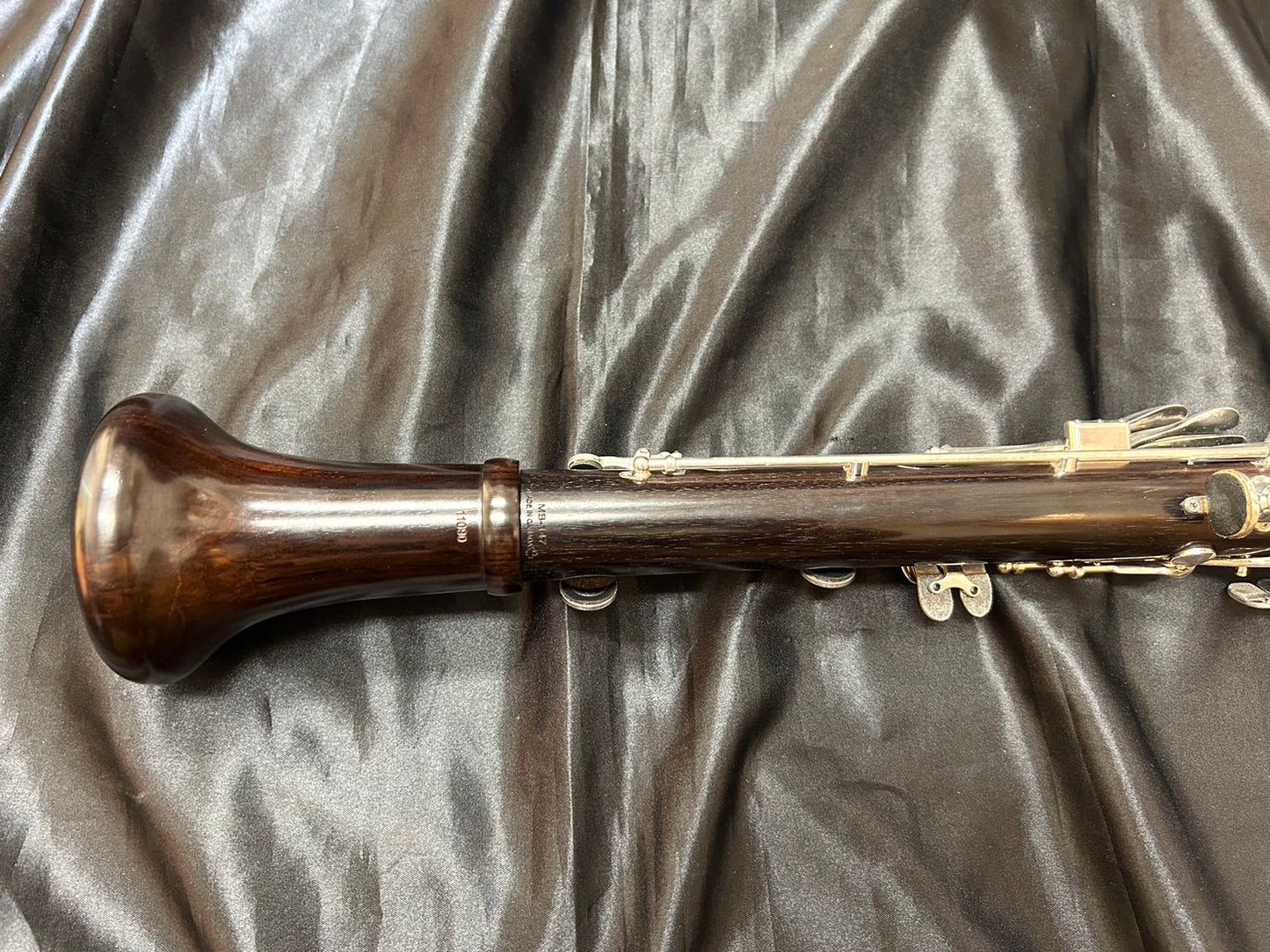 中古 バックーン Backun MoBa モバ  B♭Clarinets B♭クラリネット  キィ銀メッキ