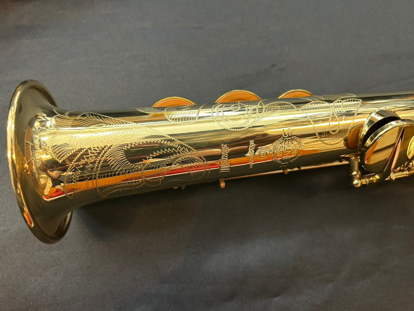 レンタル楽器 セルマー ソプラノサックス シリーズ III (彫刻あり)