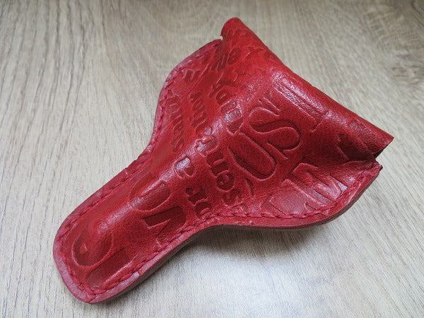 【アルペジオ楽器オリジナル商品】トロンボーン・ユーフォ用 マウスピースケース RED