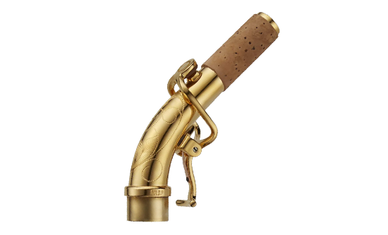 受注停止中 ヤナギサワ ソプラノサックス用 カーブドネック SCW2-GP