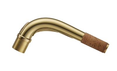 ヤナギサワ バリトンサックス用ネック BW1 ブラス製 ラッカー仕上