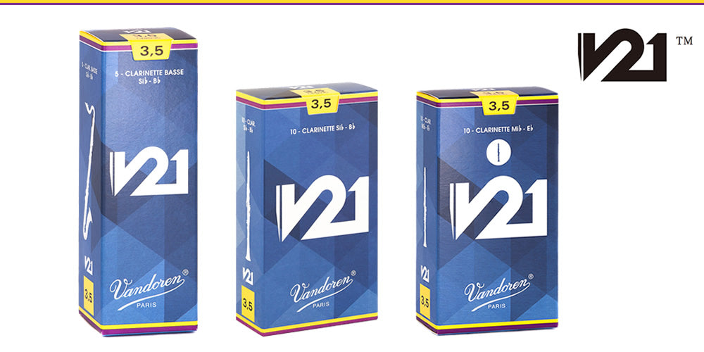 クラリネットリード バンドレン B♭クラリネット V21 10枚入