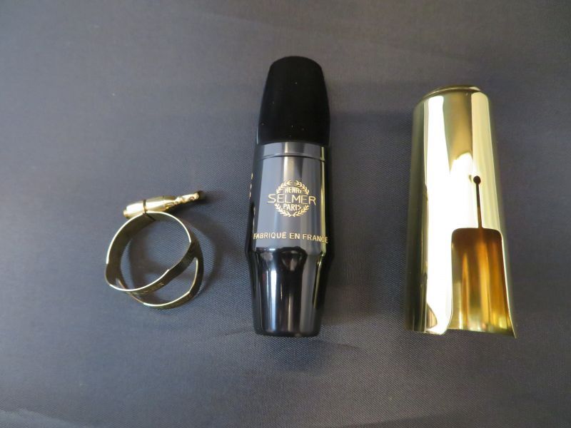 マウスピース　シリーズ　アルペジオ楽器　3点セット　アルトサックス　S80　–　リガチャー　キャップ　SELMER　セルマー