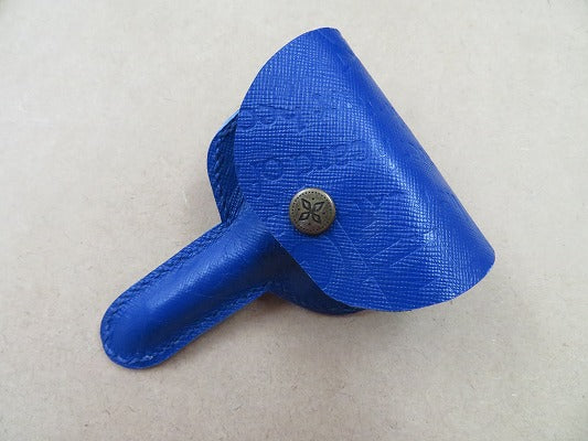 【アルペジオ楽器オリジナル商品】トロンボーン・ユーフォニアム用 マウスピースケース blue