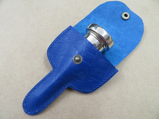 【アルペジオ楽器オリジナル商品】トロンボーン・ユーフォニアム用 マウスピースケース blue