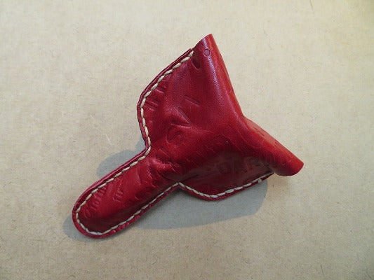 【アルペジオ楽器オリジナル商品】トロンボーン・ユーフォニアム用 マウスピースケース RED