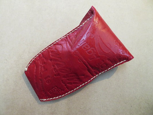 【アルペジオ楽器オリジナル商品】テナーサックス用 マウスピースケース RED