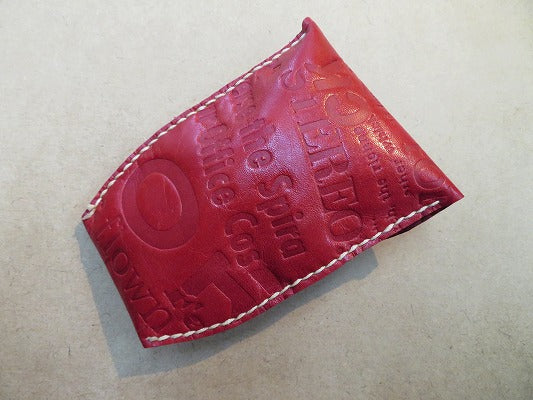 【アルペジオ楽器オリジナル商品】アルトサックス用 マウスピースケース RED