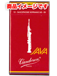 サックスリード バンドレン ソプラノサックス JAVA FILED-RED CUT 10枚入 SR3025R
