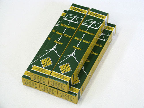 世界標準の譜面台 ウィットナー Wittner 折りたたみ式 黒 961D 5本まとめ買い