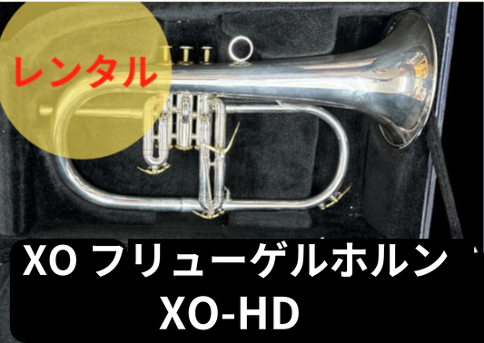 レンタル楽器　XO　フリューゲルホルン XO-HD