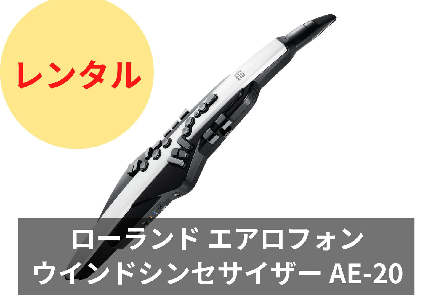 【新品】レンタル楽器 Roland ローランド エアロフォン ウインドシンセサイザー AE-20
