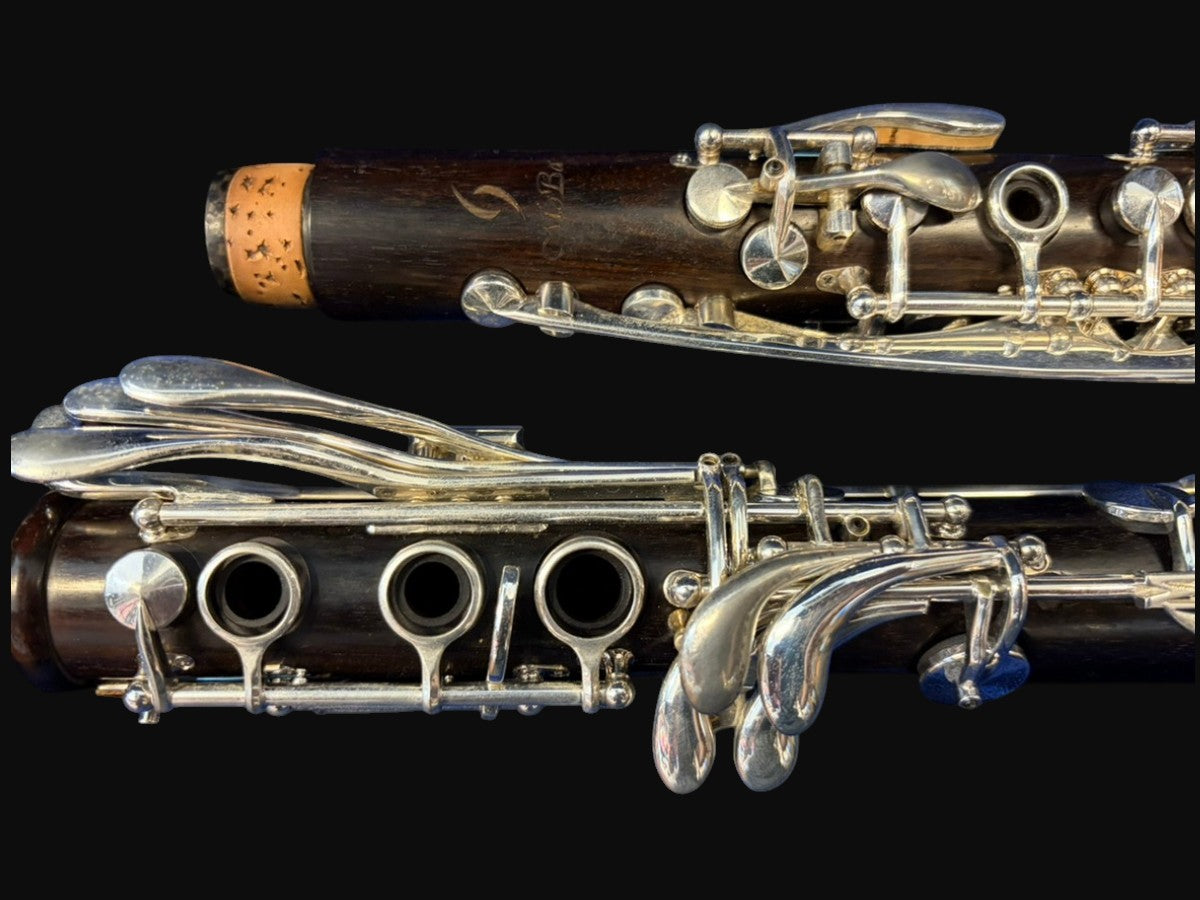 レンタル楽器 バックーン Backun MoBa モバ B♭Clarinets B♭ Grenadilla製 クラリネット キィ銀メッキ