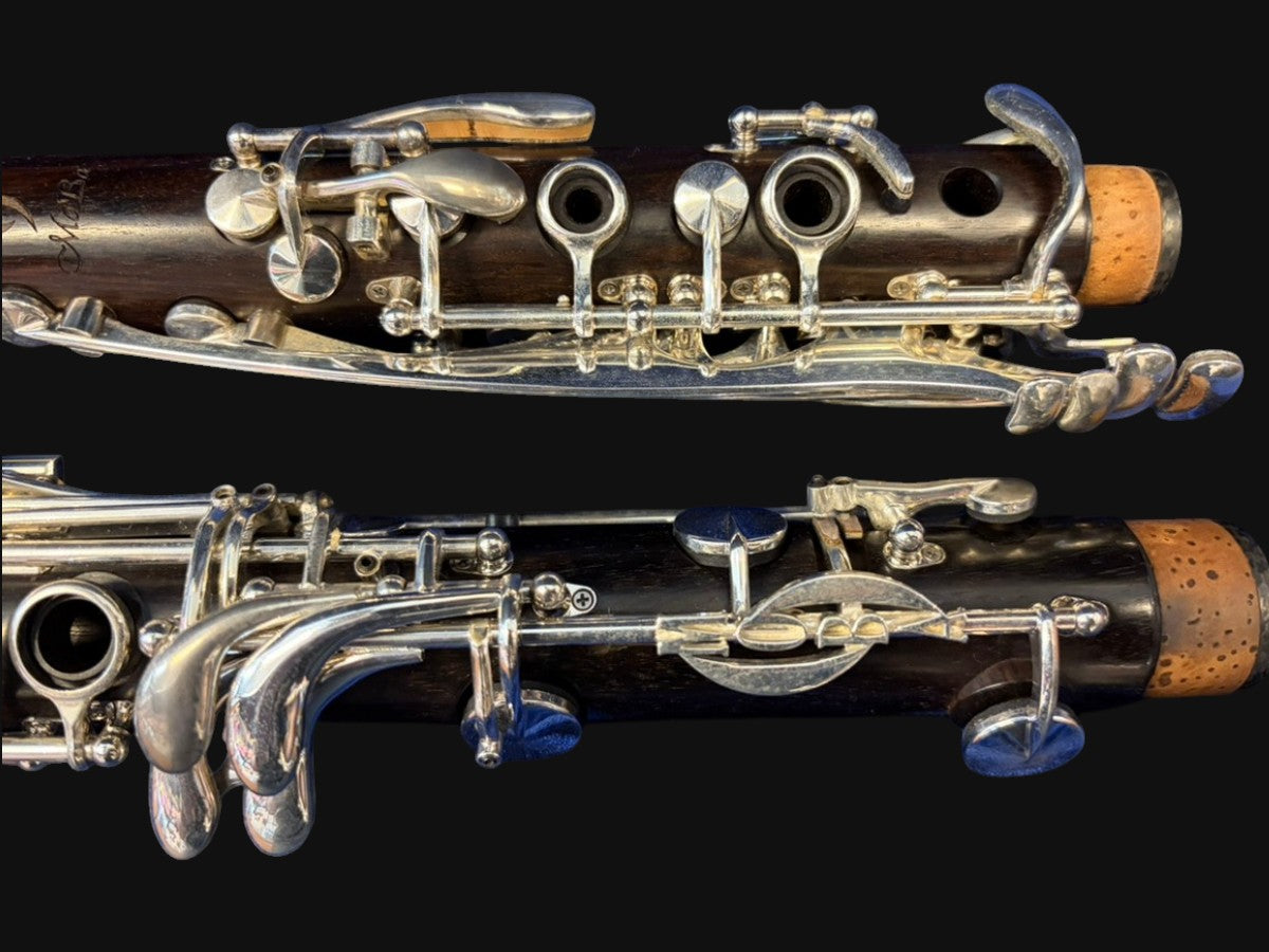 レンタル楽器 バックーン Backun MoBa モバ B♭Clarinets B♭ Grenadilla製 クラリネット キィ銀メッキ