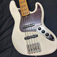 【中古】Fender USA / American Ultra Jazz Bass V Maple Fingerboard Arctic Pearl
